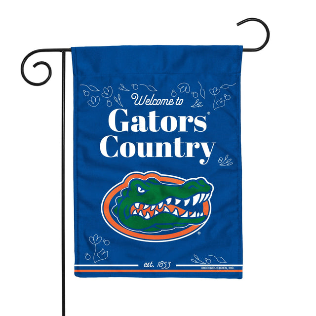 Bandera de jardín de doble cara de los Florida Gators