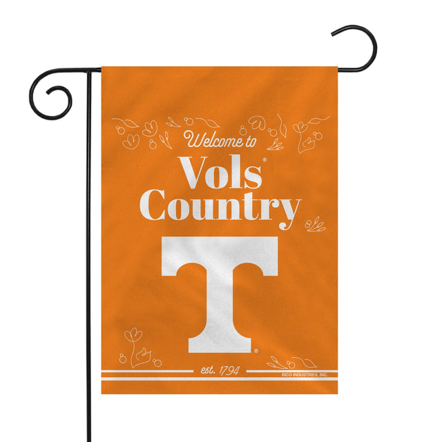 Bandera de jardín de doble cara de Tennessee Volunteers