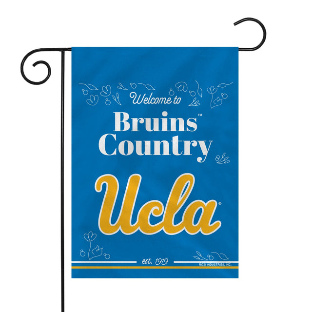 Bandera de jardín de doble cara de los Bruins de UCLA