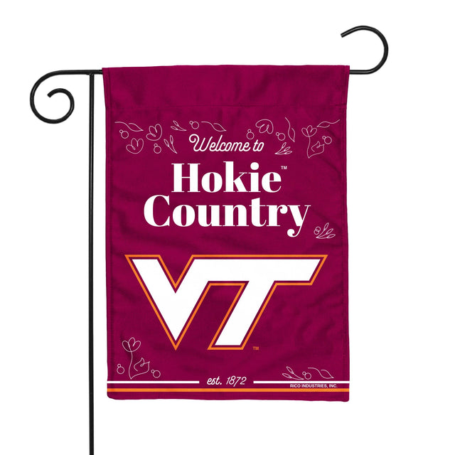 弗吉尼亚理工学院 Hokies 双面花园旗帜