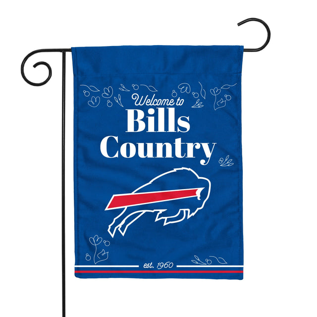 Bandera de jardín de doble cara de Buffalo Bills