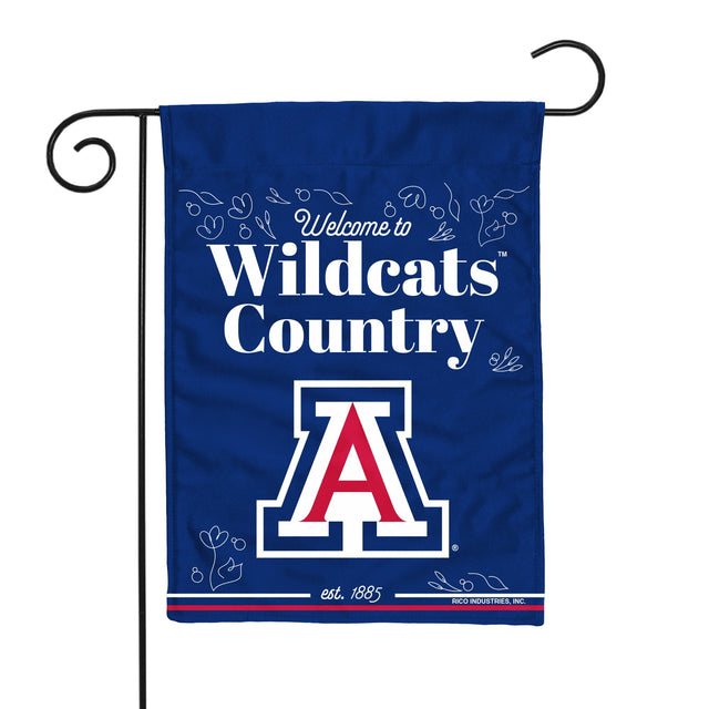 Bandera de jardín de doble cara de los Arizona Wildcats