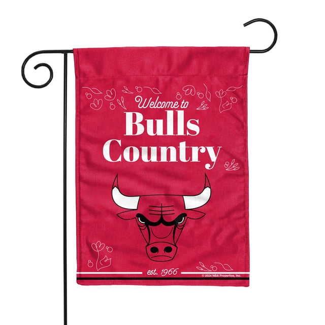 Chicago Bulls Double Sided Garden Flag