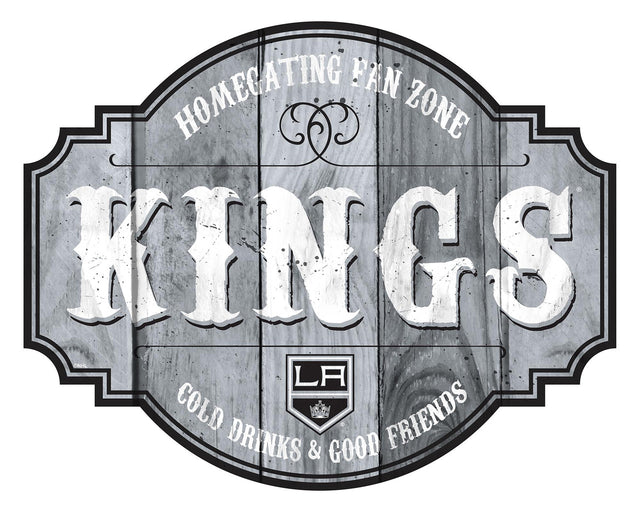 Letrero de madera de 12" de Los Angeles Kings Homegating Tavern