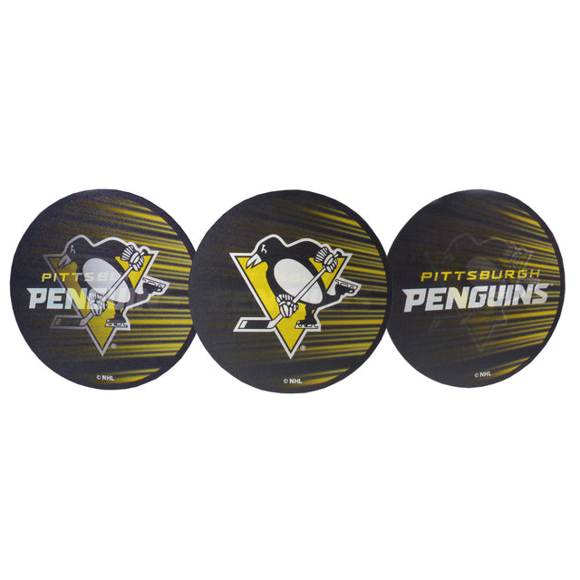 Calcomanía lenticular de los Pittsburgh Penguins