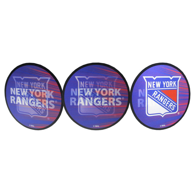 Calcomanía lenticular de los New York Rangers