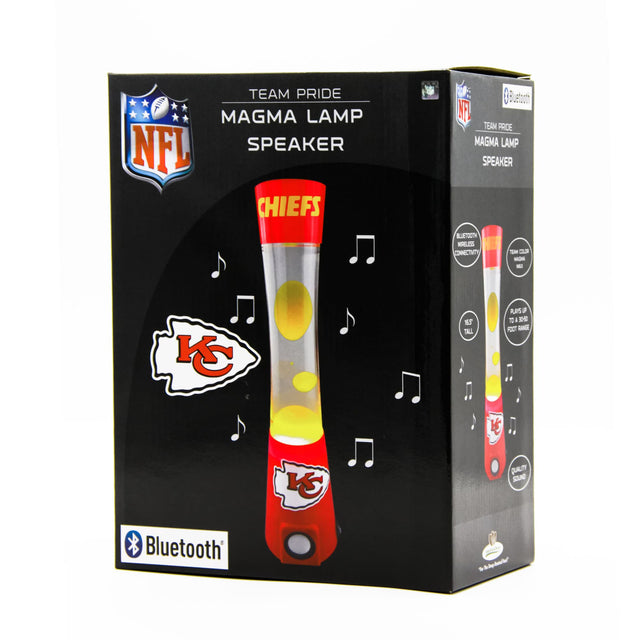 Lámpara Magma de los Kansas City Chiefs: altavoz con Bluetooth