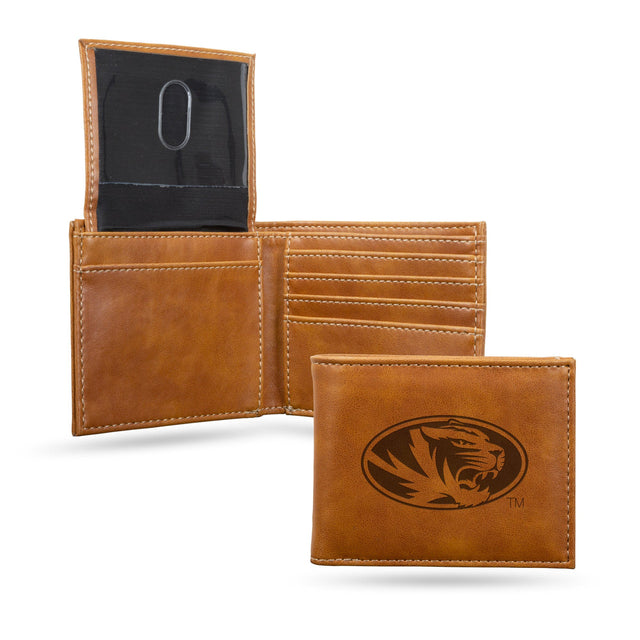 Missouri Tigers Wallet Billfold Laser Engraved