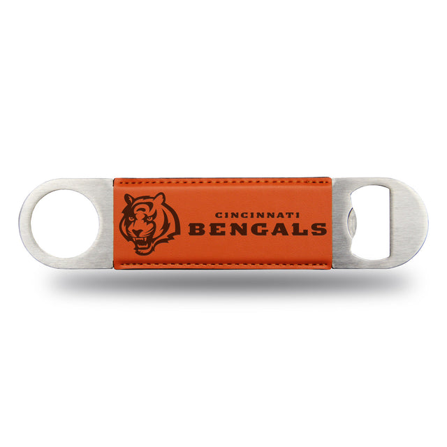 Abridor de botellas con cuchilla de bar de los Cincinnati Bengals grabado con láser