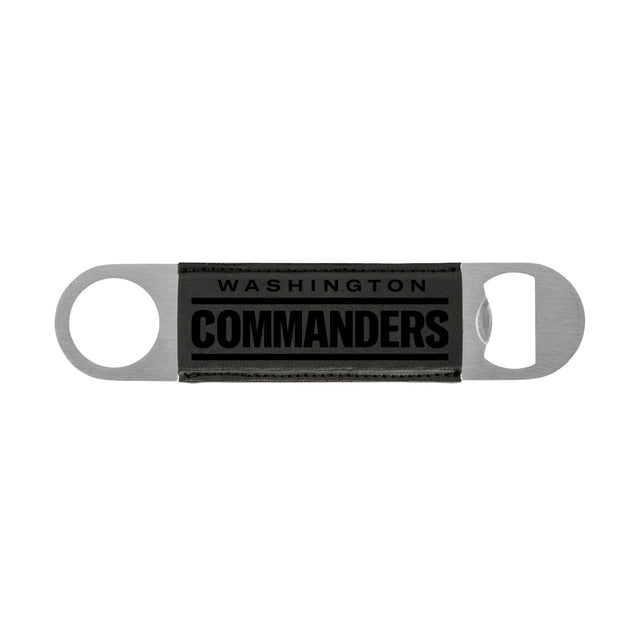 Abridor de botellas Washington Commanders Bar Blade grabado con láser