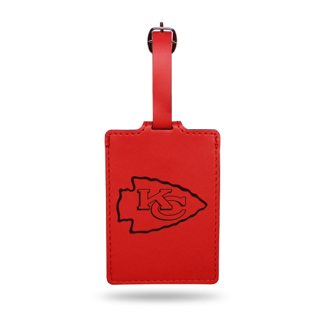 Kansas City Chiefs Luggage Tag Laser Engraved