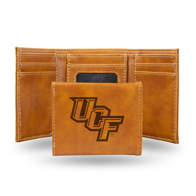 Central Florida Knights Wallet Trifold Laser Engraved