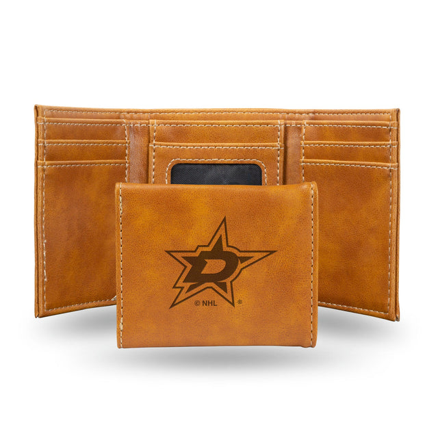 Dallas Stars Wallet Trifold Laser Engraved