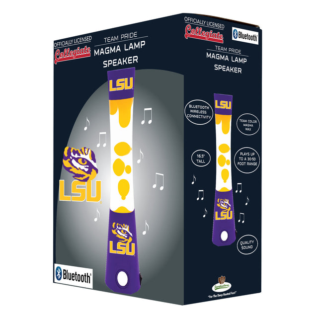 Lámpara de magma de los LSU Tigers: altavoz con Bluetooth