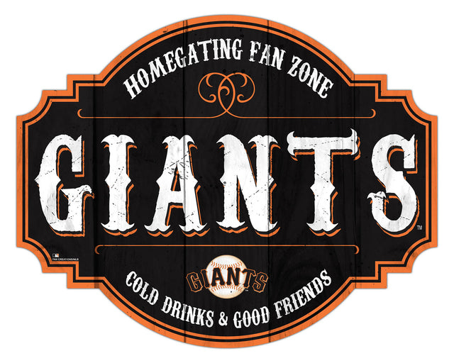 San Francisco Giants Sign Wood 12" Homegating Tavern