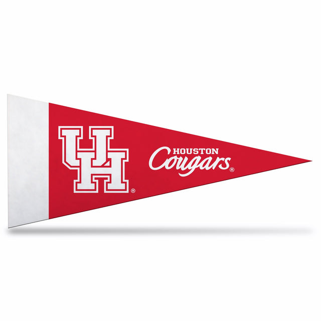 Banderín en miniatura de los Houston Cougars de 4" x 9"