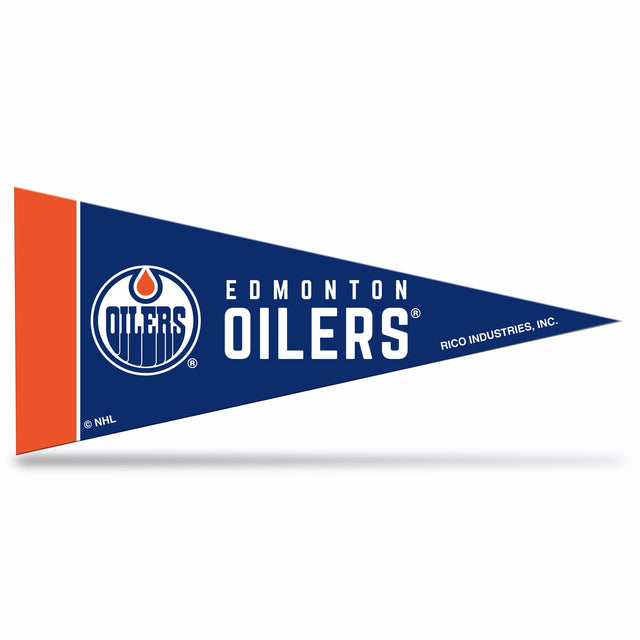 Banderines en miniatura de los Edmonton Oilers