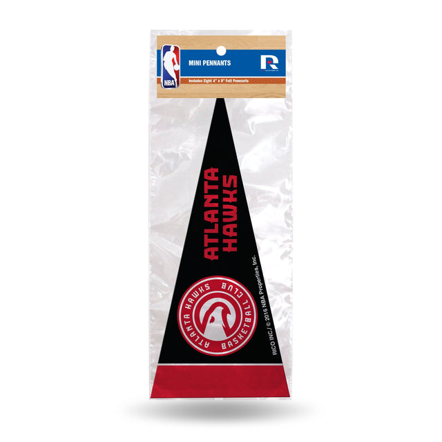 Atlanta Hawks 8 Pc Mini Pennant Pack