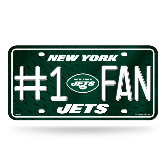 Matrícula de los New York Jets n.° 1 Fan