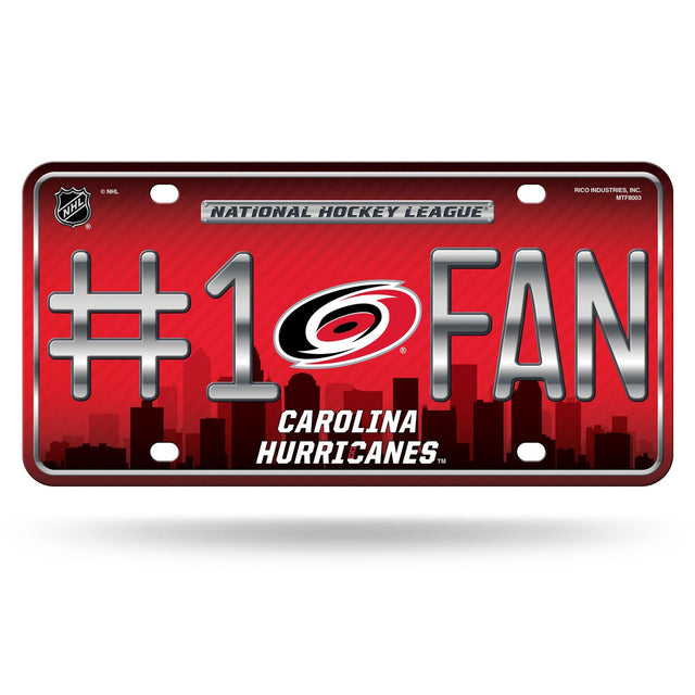 Matrícula de los Carolina Hurricanes n.° 1 Fan