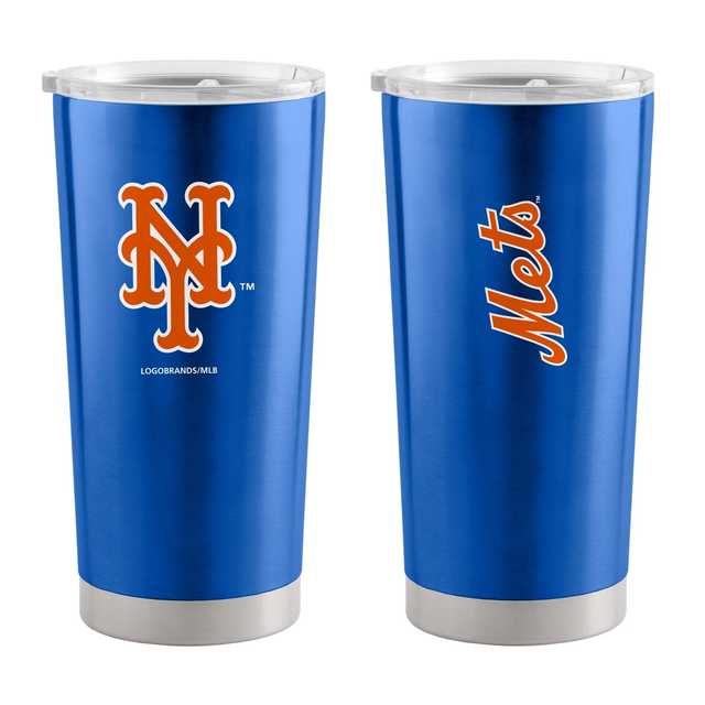 Vaso de viaje de acero inoxidable de 20 oz de los New York Mets