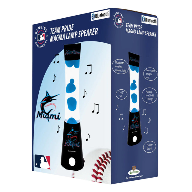 Lámpara Magma de los Miami Marlins - Altavoz Bluetooth