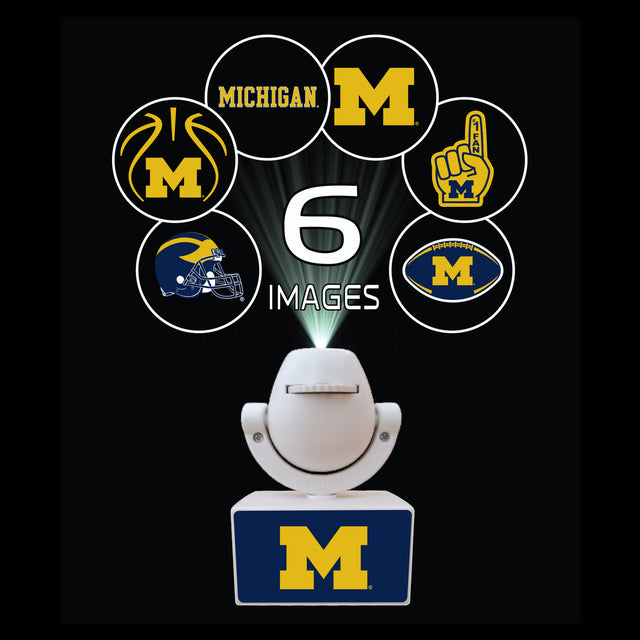 Proyector Spotlight Mini de los Wolverines de Michigan