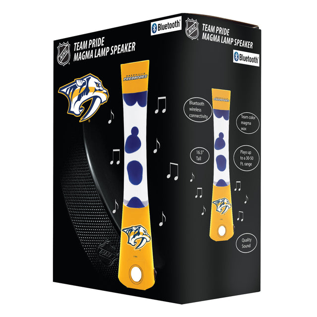 Lámpara de magma de Nashville Predators: altavoz Bluetooth