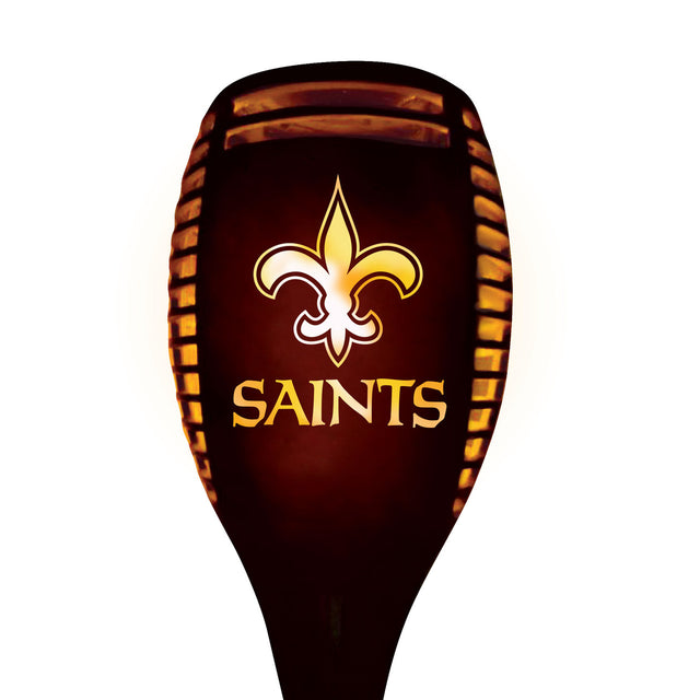 Antorcha solar LED de los New Orleans Saints