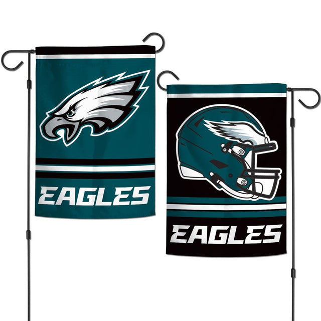 Bandera de los Philadelphia Eagles de 12 x 18 pulgadas, estilo jardín, de 2 lados