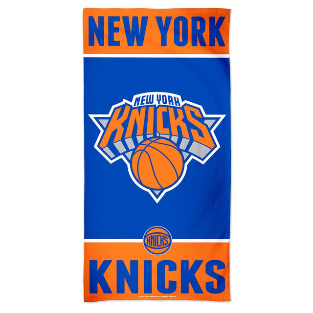 Toalla de los New York Knicks de 30 x 60 cm, estilo playero