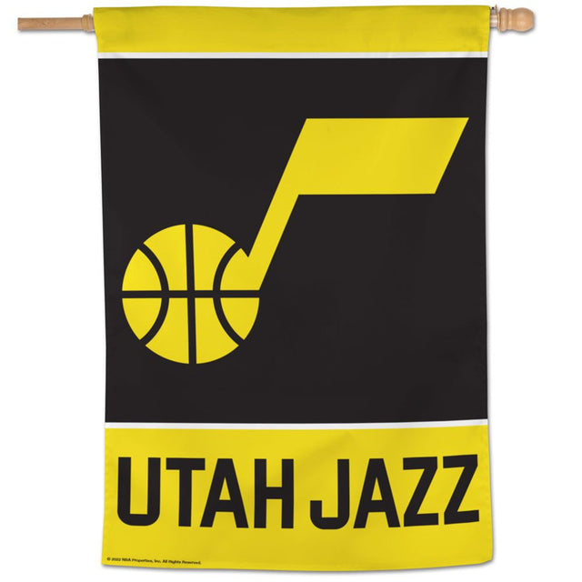 Banner vertical del Utah Jazz