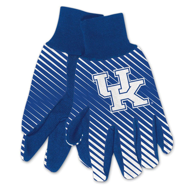 Guantes de dos tonos Kentucky Wildcats para adultos