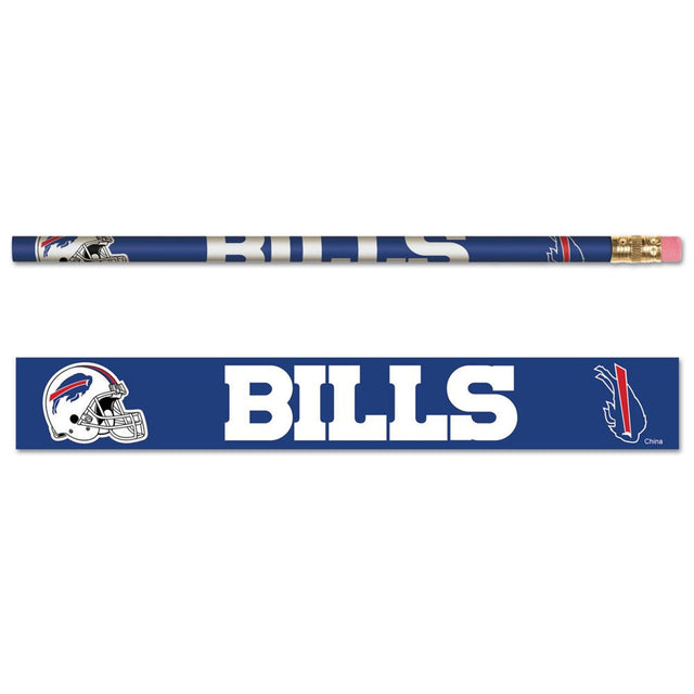 Paquete de 6 lápices de Buffalo Bills