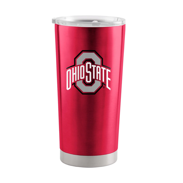 Vaso de viaje Ohio State Buckeyes de 20 oz de acero inoxidable