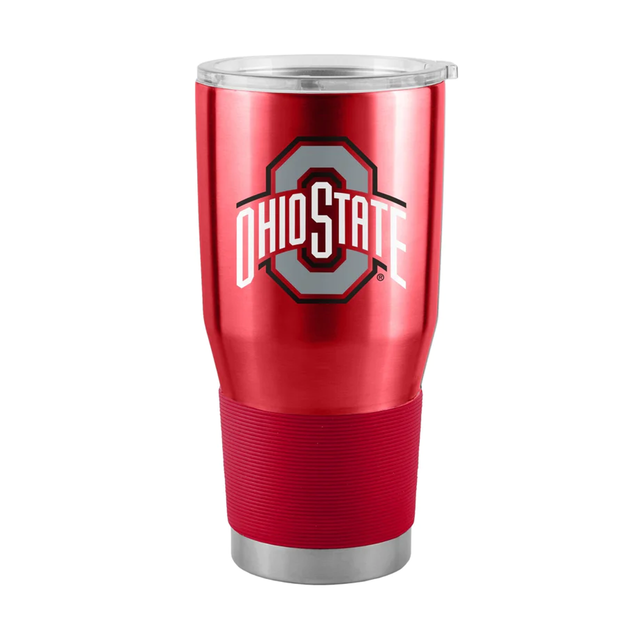 Vaso de viaje Ohio State Buckeyes de acero inoxidable de 30 oz