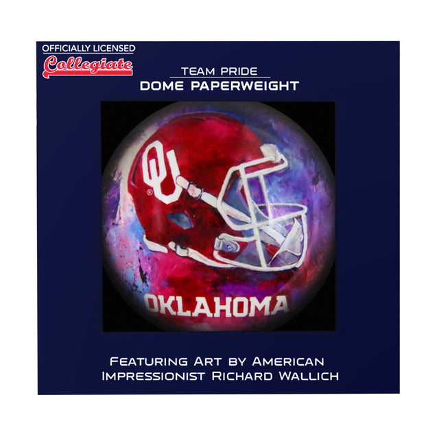 Oklahoma Sooners Paperweight Domed