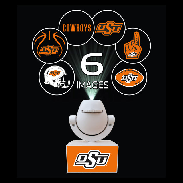 Miniproyector con reflectores de los Oklahoma State Cowboys