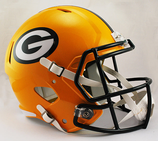 Réplica de casco de velocidad de lujo de los Green Bay Packers