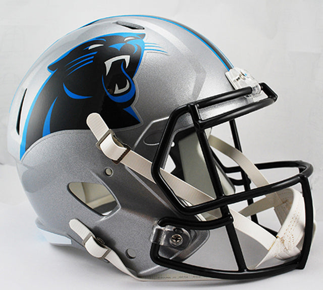 Réplica de casco de velocidad de lujo de los Carolina Panthers