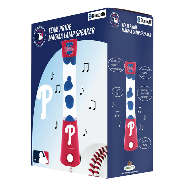 Lámpara de magma de los Philadelphia Phillies: altavoz con Bluetooth