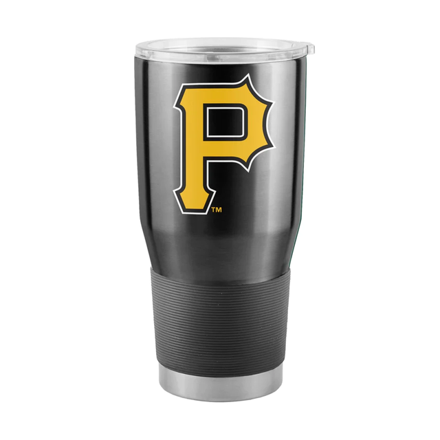 Vaso de viaje de acero inoxidable de 30 oz de los Piratas de Pittsburgh