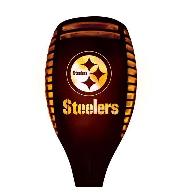 Antorcha solar LED de los Pittsburgh Steelers