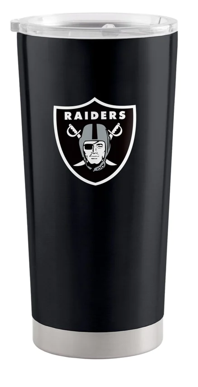 Vaso de viaje de acero inoxidable de 20 oz de Los Vegas Raiders