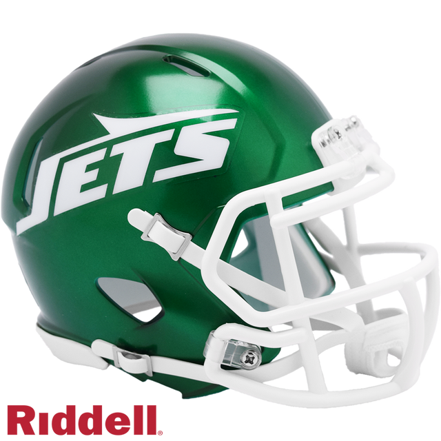 Réplica del casco Mini Speed ​​Style de los New York Jets de Riddell 2024