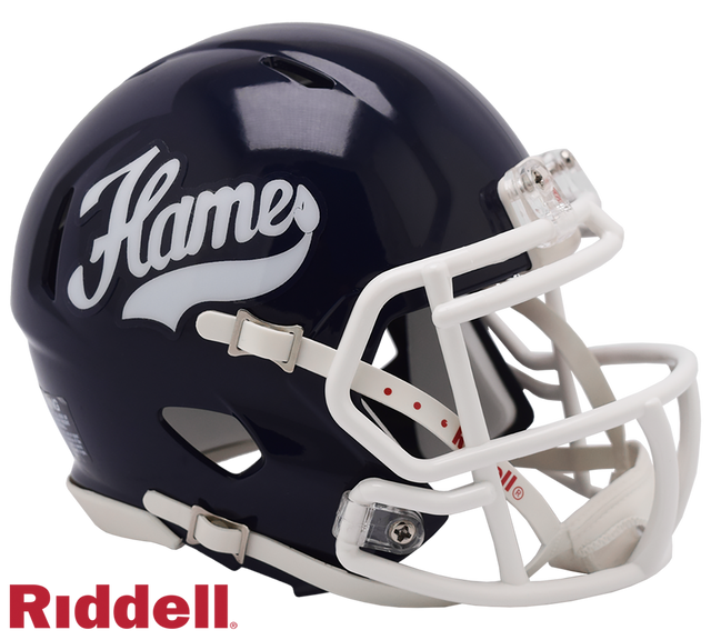 Réplica del casco Liberty Flames de Riddell Mini Speed ​​Style con diseño de llamas