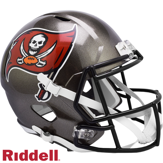 Tampa Bay Buccaneers Helmet Riddell Replica Full Size Speed Style 1997-2013 T/B