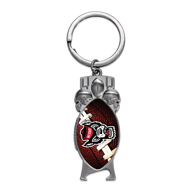 North Carolina State Wolfpack Sculpted Bottle Opener Keychain