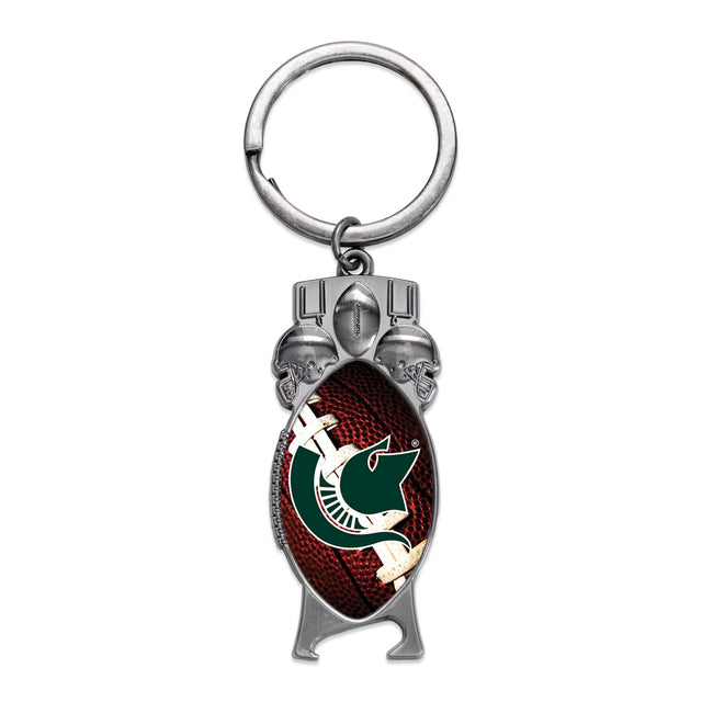 Michigan State Spartans Sculpted Bottle Opener Keychain