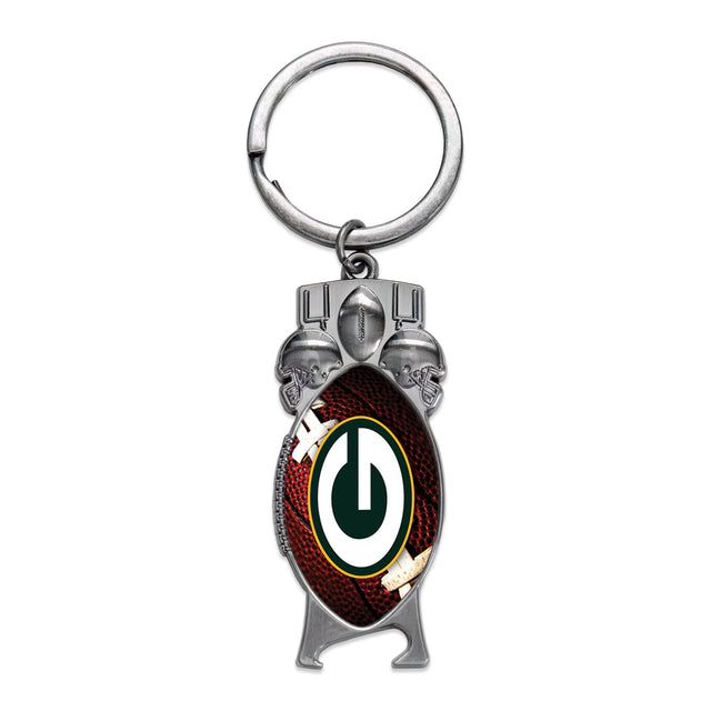 Green Bay Packers Sculpted Bottle Opener Keychain